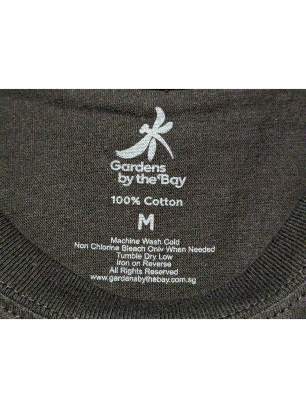 Gardens by the Bay cotton City in a Garden Singapore black Tshirt size M - Picture 6 of 9